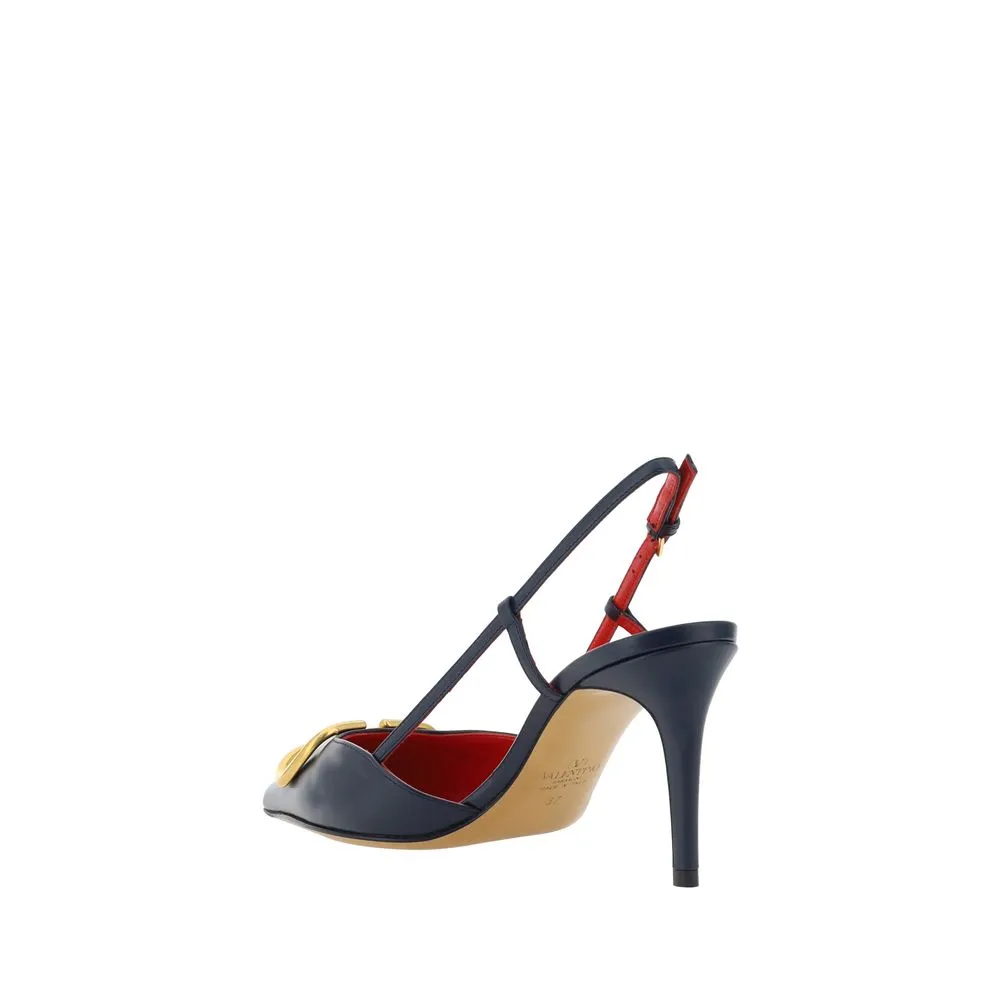 Valentino Garavani Women's Vlogo Pumps Slingback