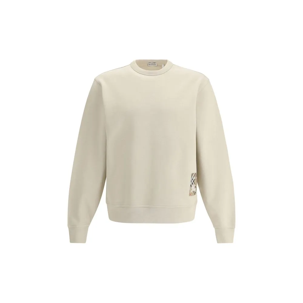 Burberry Men's Sweatshirt with logo patch