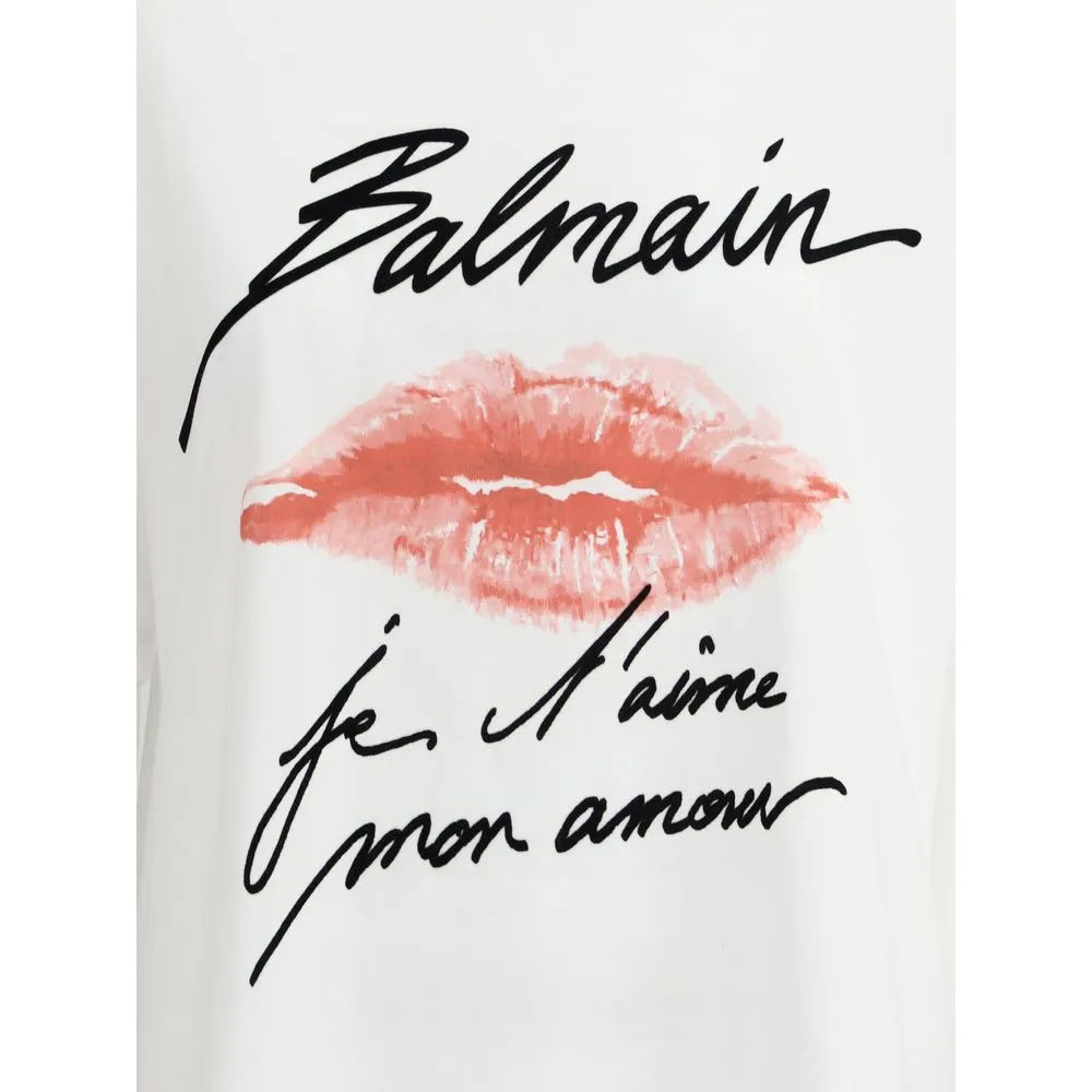 Balmain Women's Kiss T-Shirt