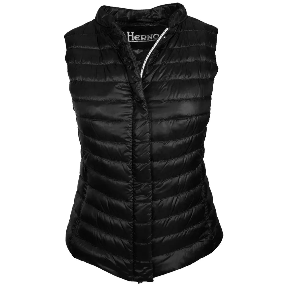 Herno Women's Black Nylon Vest