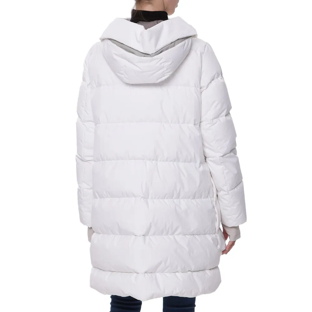 Herno Women's White Nylon Jackets & Coat