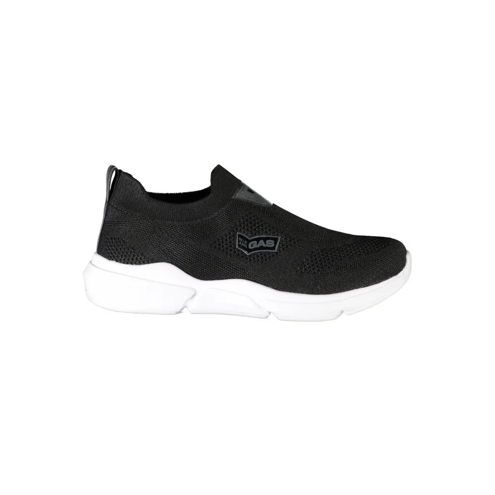 Gas Women's Black Polyester Sneaker