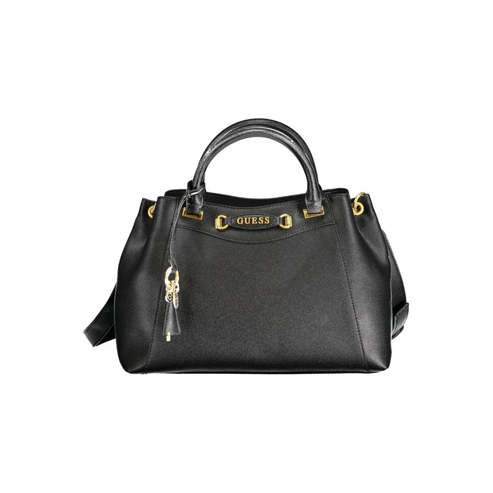 Guess Jeans Women's Black Polyethylene Handbag