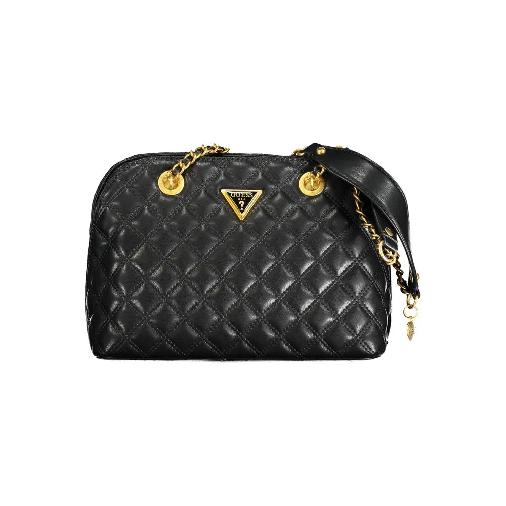 Guess Jeans Women's Black Polyethylene Handbag