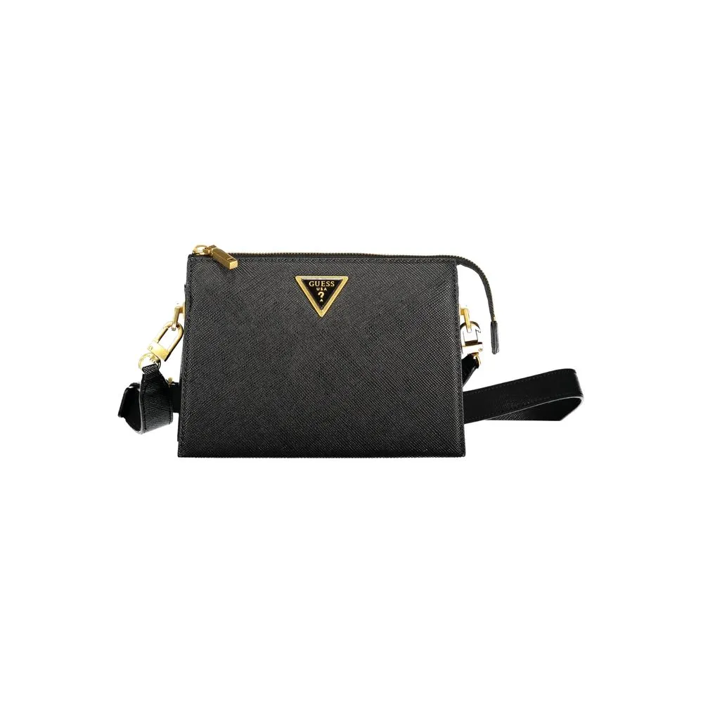 Guess Jeans Women's Black Polyethylene Handbag