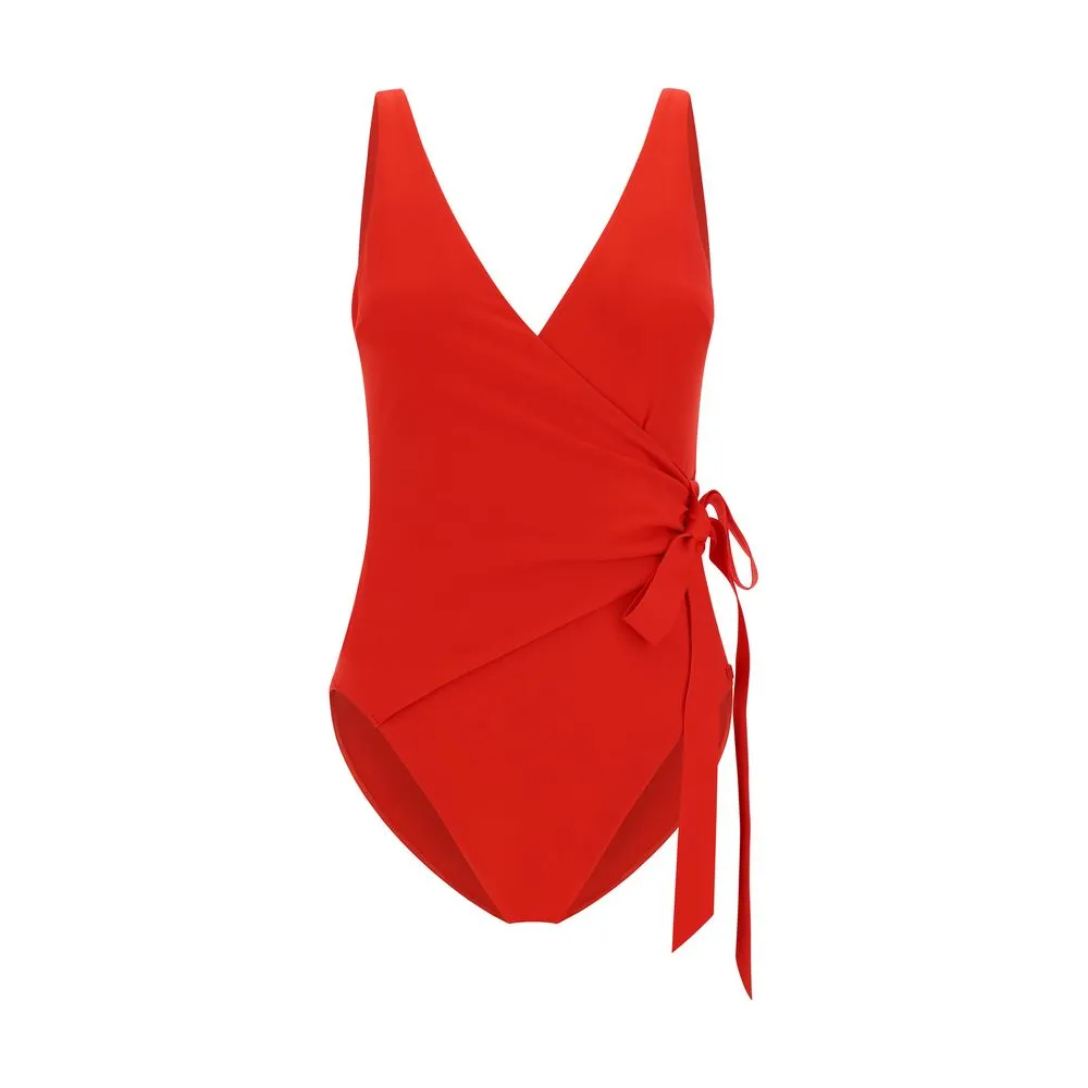 Zimmermann Women's Separates Wrap Tie Swimsuit