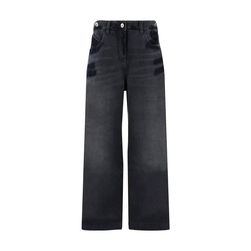 The Attico Women's Denim Pants