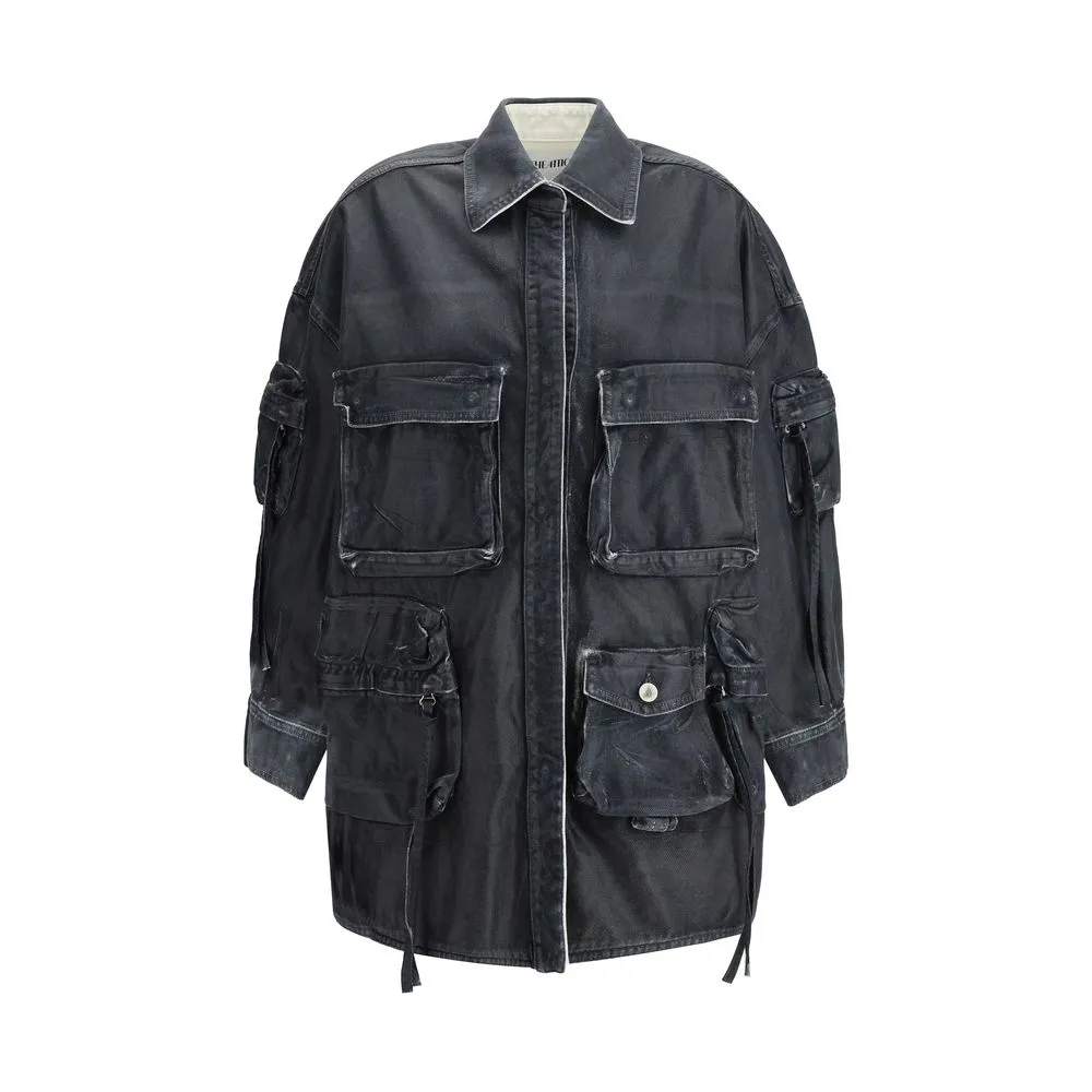 The Attico Women's Fern Denim Jacket