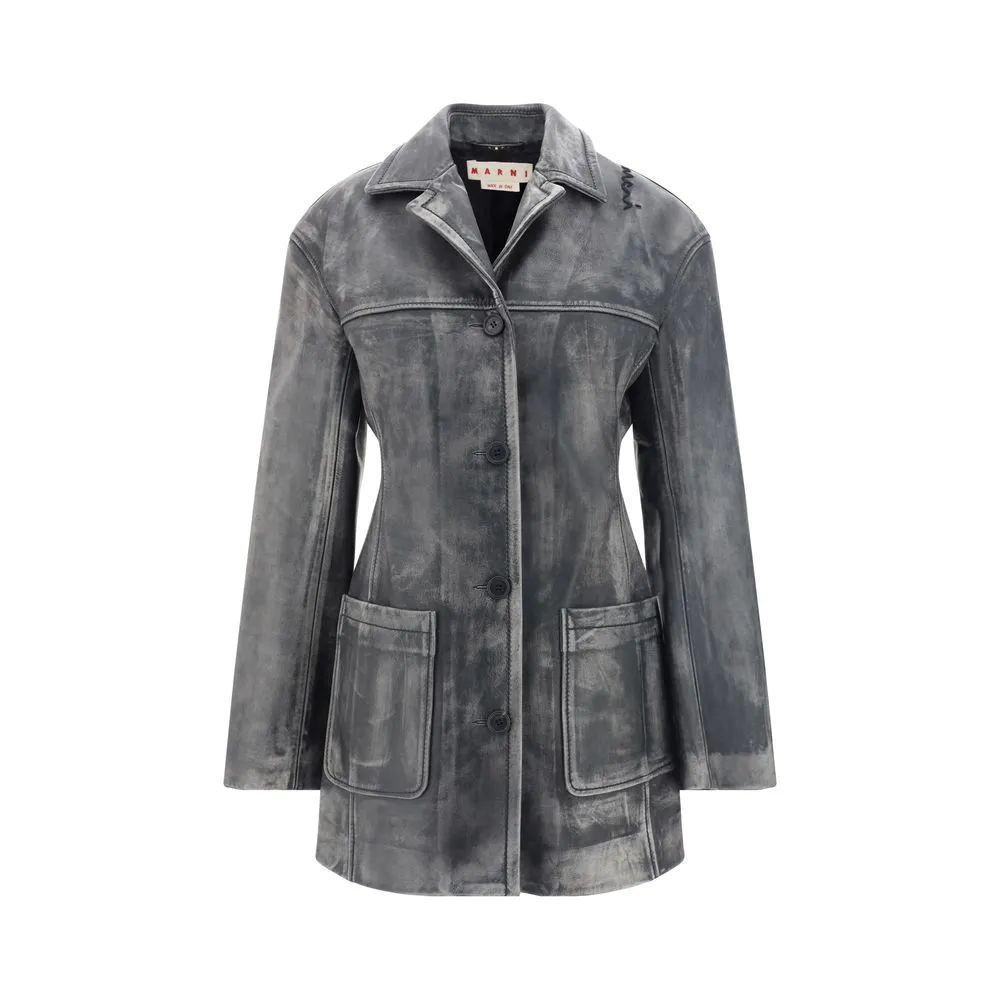 Marni Women's Leather Jacket