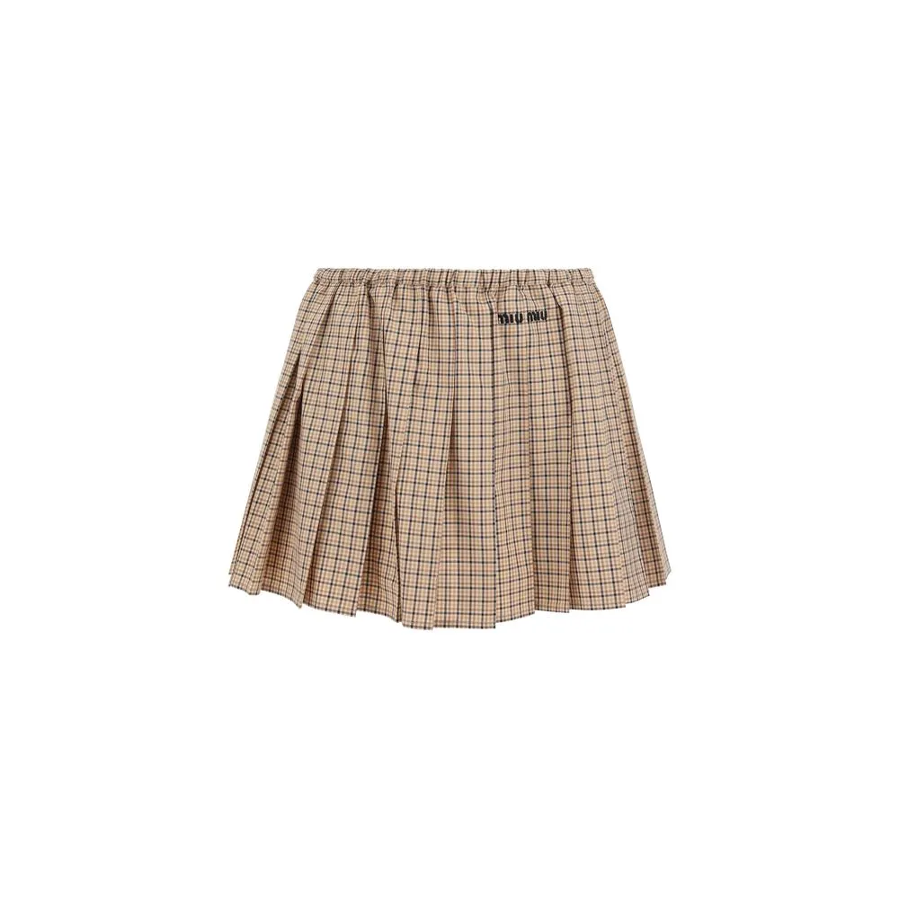 Miu Miu Women's Mini Skirt