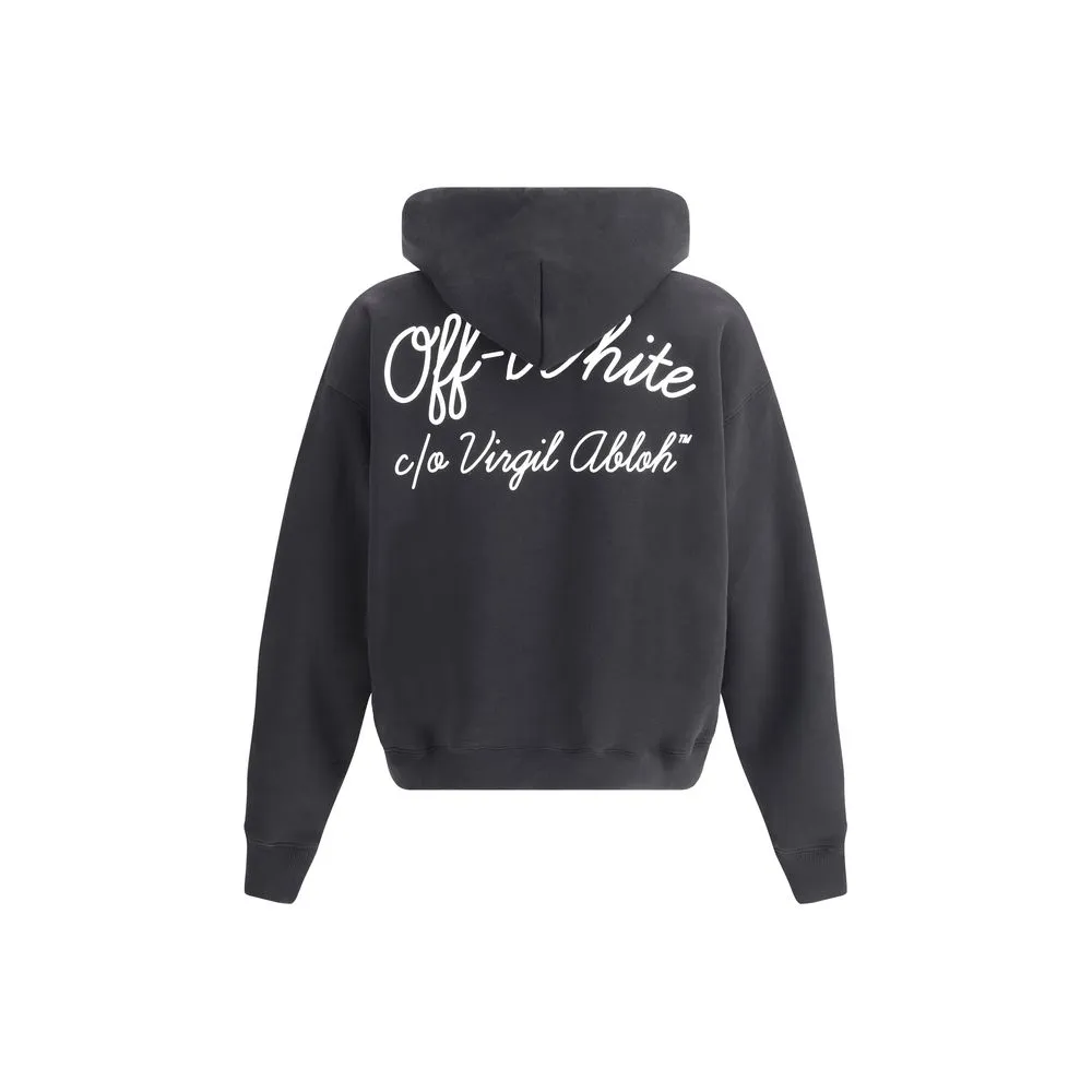 Off-White Men's Script Skate Hoodie