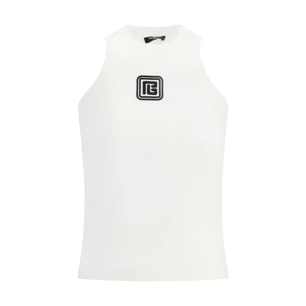 Balmain Women's Logoed Top
