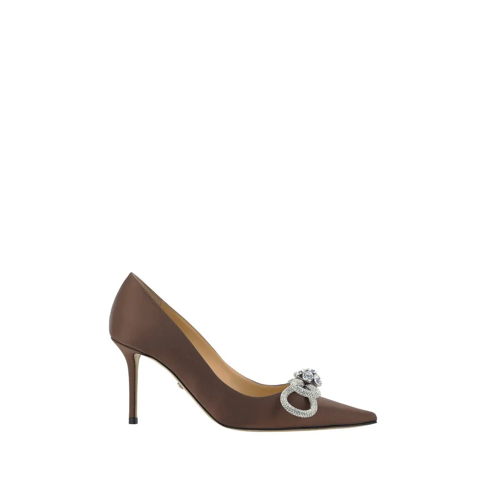 MACH & MACH Women's Double Bow Pumps