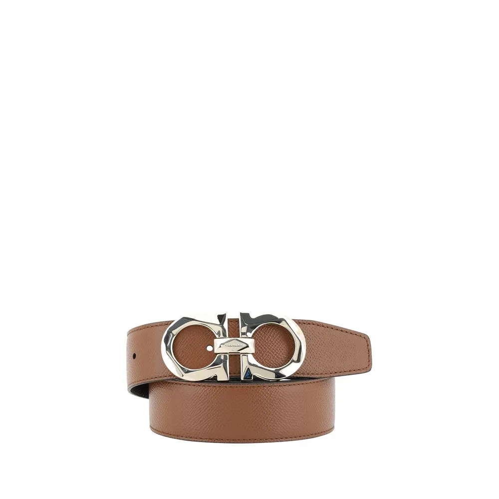 Ferragamo Men's Gancini reversible Belt