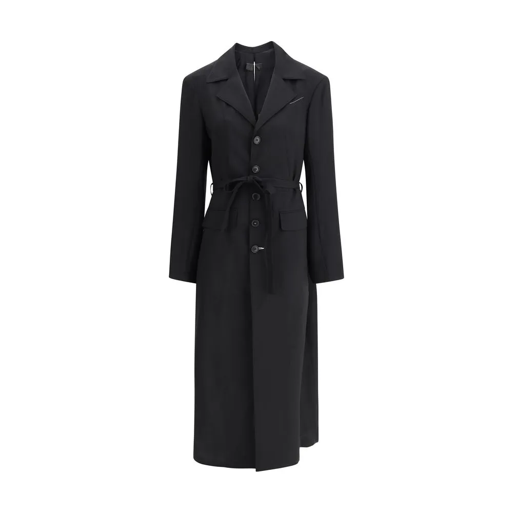 MM6 Women's Wool Trenchcoat