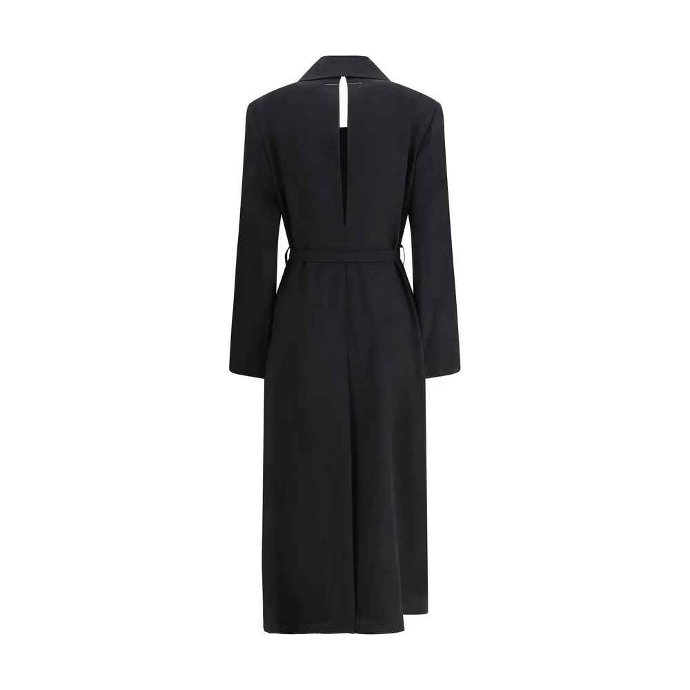 MM6 Women's Wool Trenchcoat