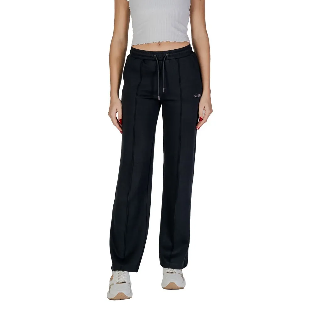 Guess Active Women's Black Polyester Jeans & Pant
