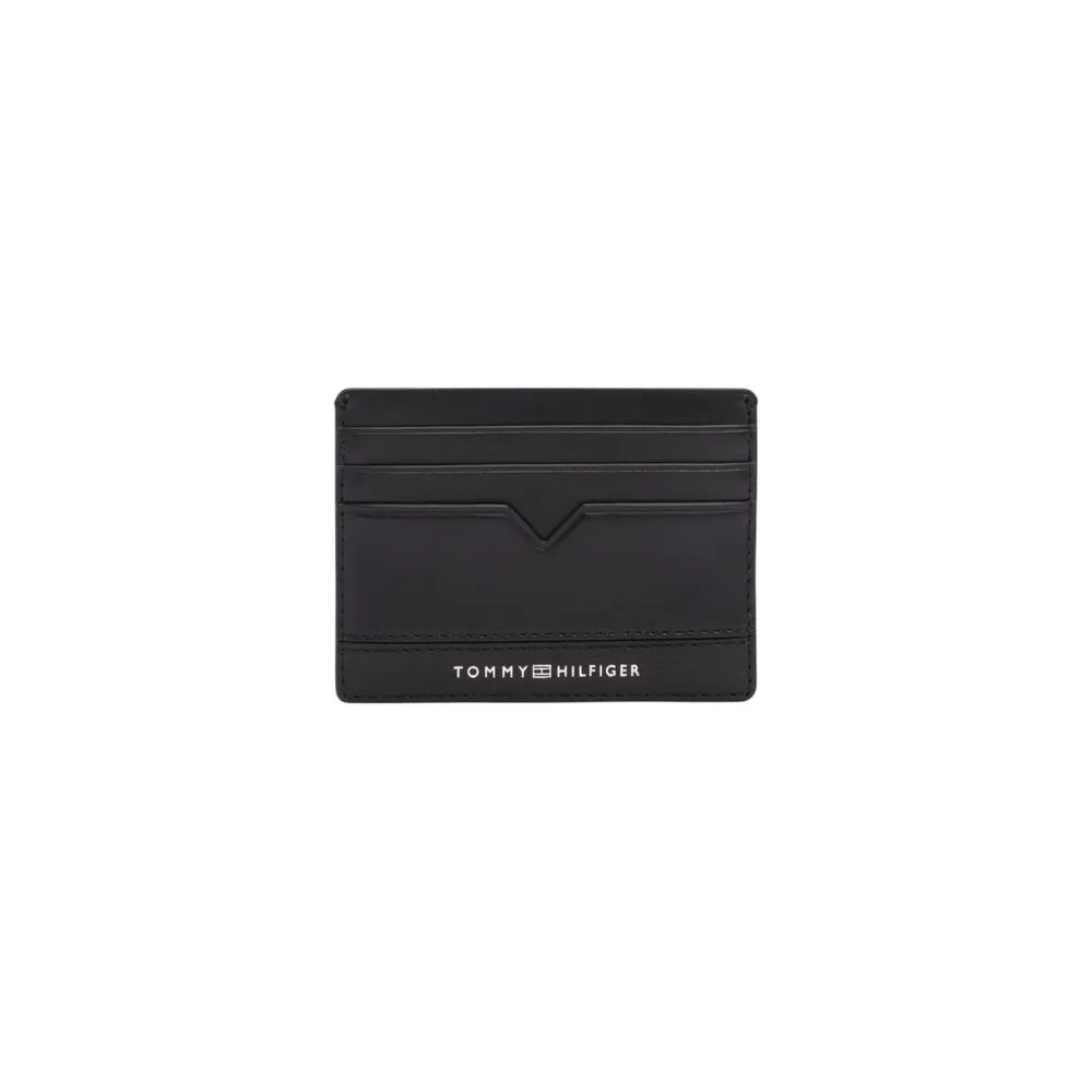 Tommy Hilfiger Men's Black Leather Wallet