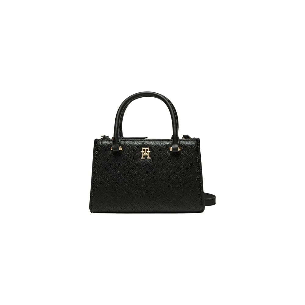 Tommy Hilfiger Women's Black Polyethylene Handbag