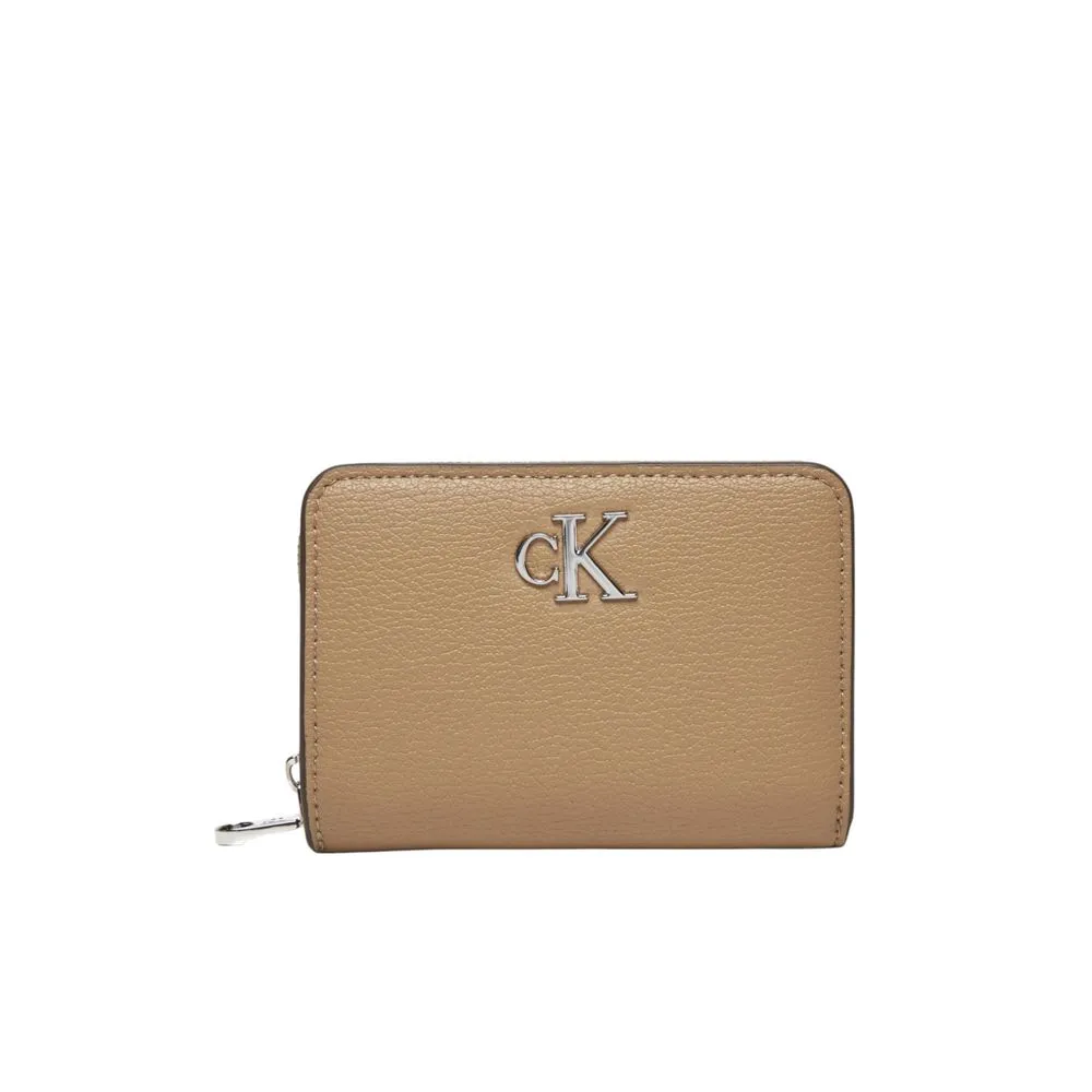 Calvin Klein Women's Beige Recycled Polyester Wallet