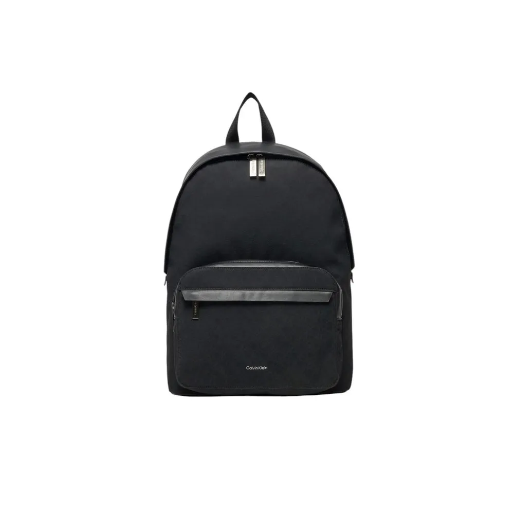 Calvin Klein Men's Black Polyethylene Backpack