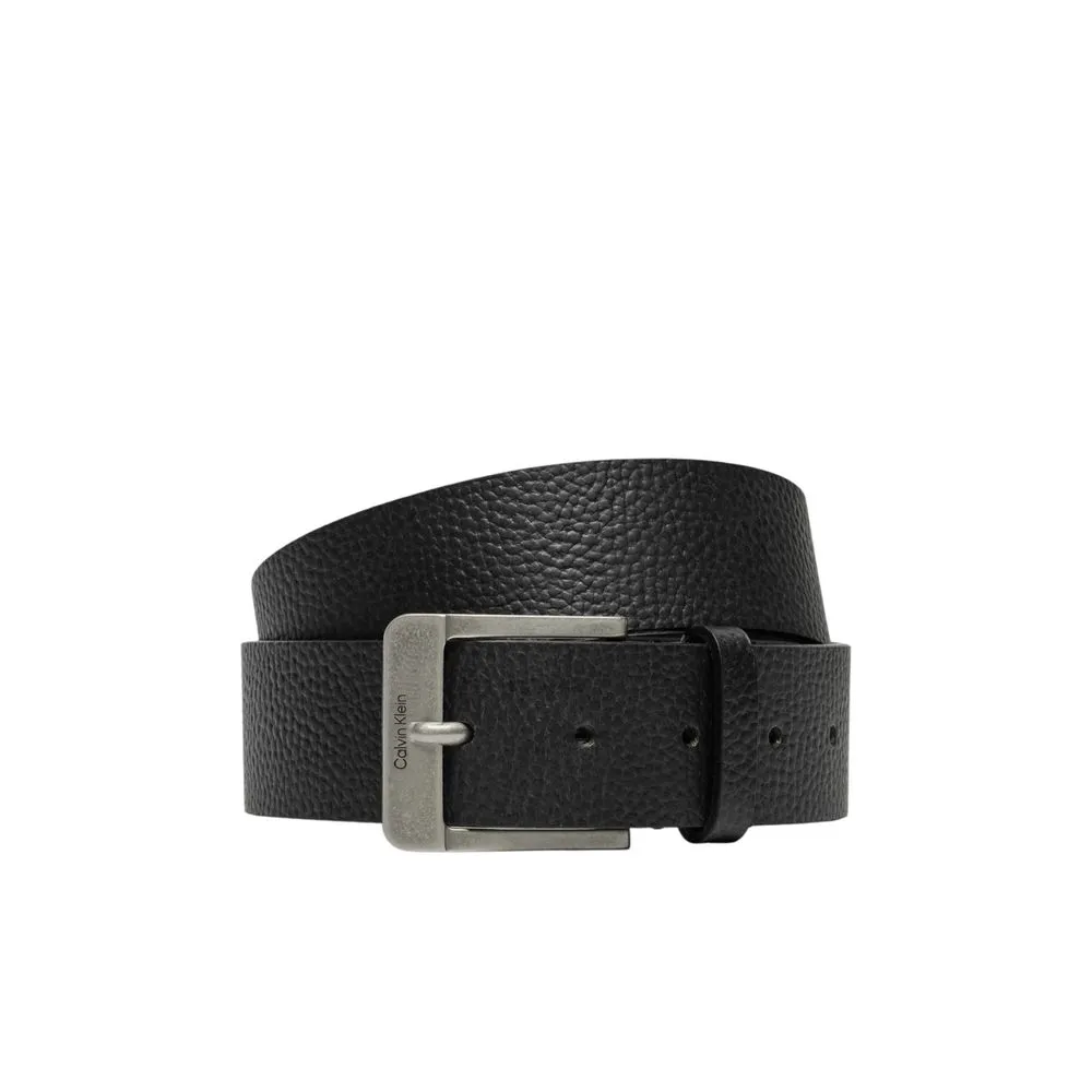 Calvin Klein Men's Black Leather Belt