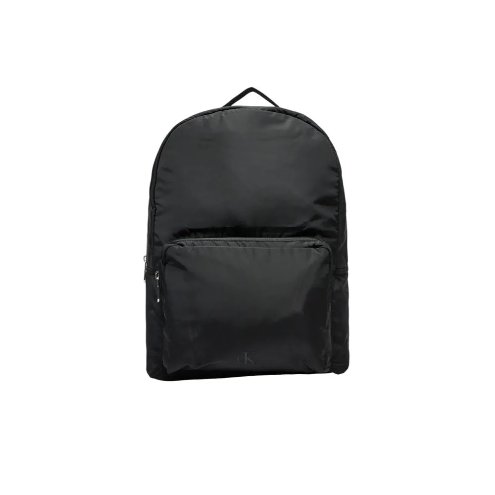 Calvin Klein Men's Black Recycled Polyester Backpack