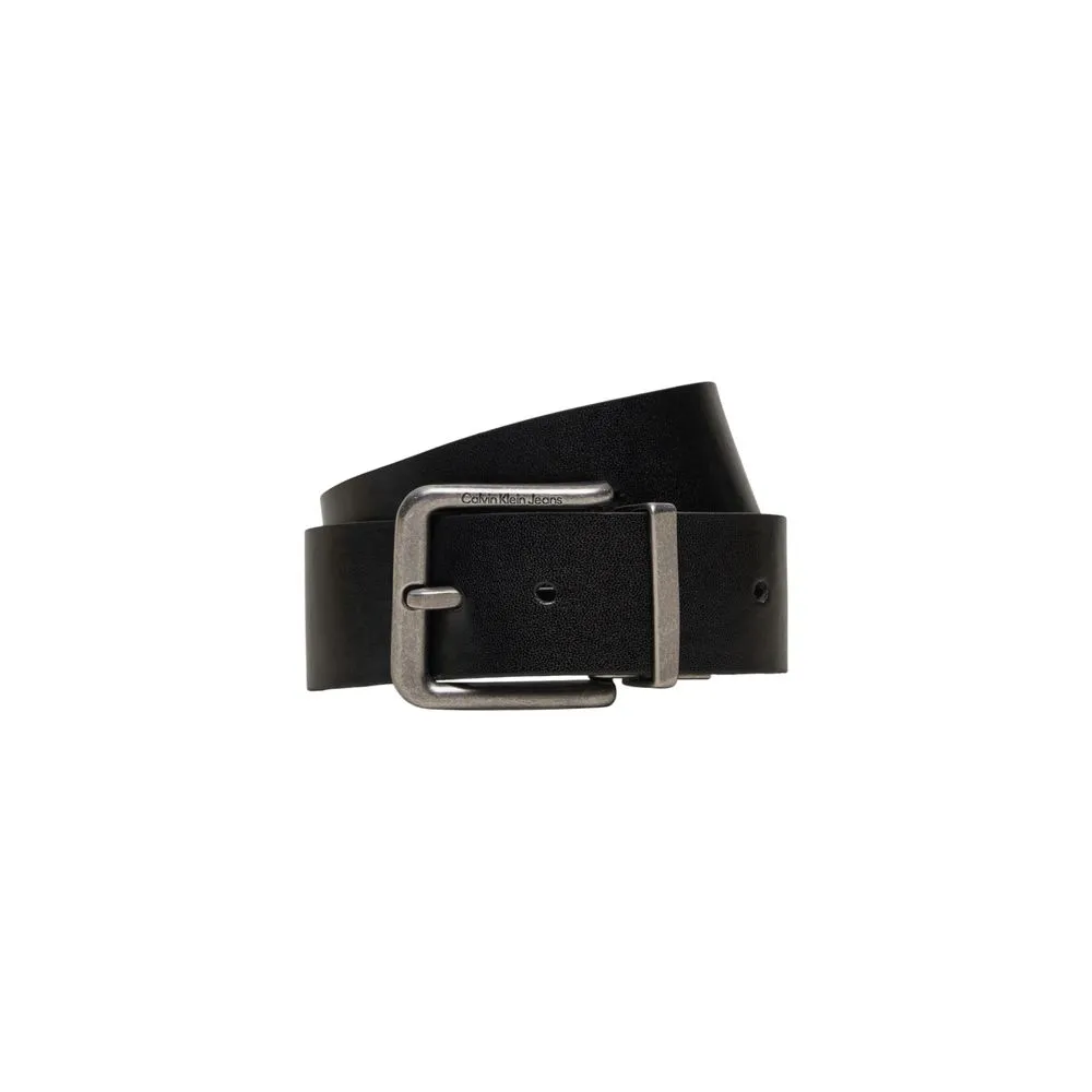 Calvin Klein Men's Black Leather Belt