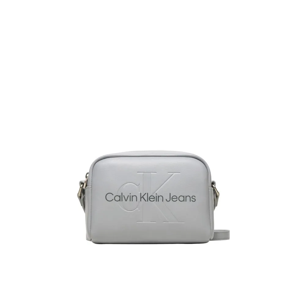 Calvin Klein Jeans Women's Gray Polyethylene Handbag