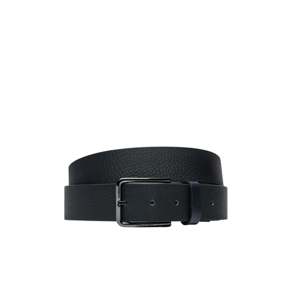 Calvin Klein Men's Blue Leather Belt
