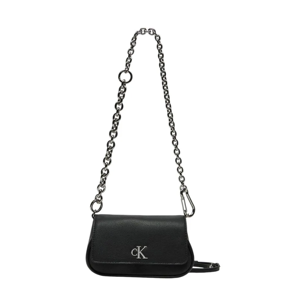 Calvin Klein Women's Black Recycled Polyester Handbag