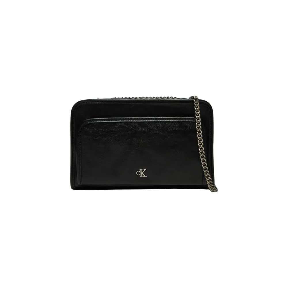 Calvin Klein Women's Black Recycled Polyester Handbag