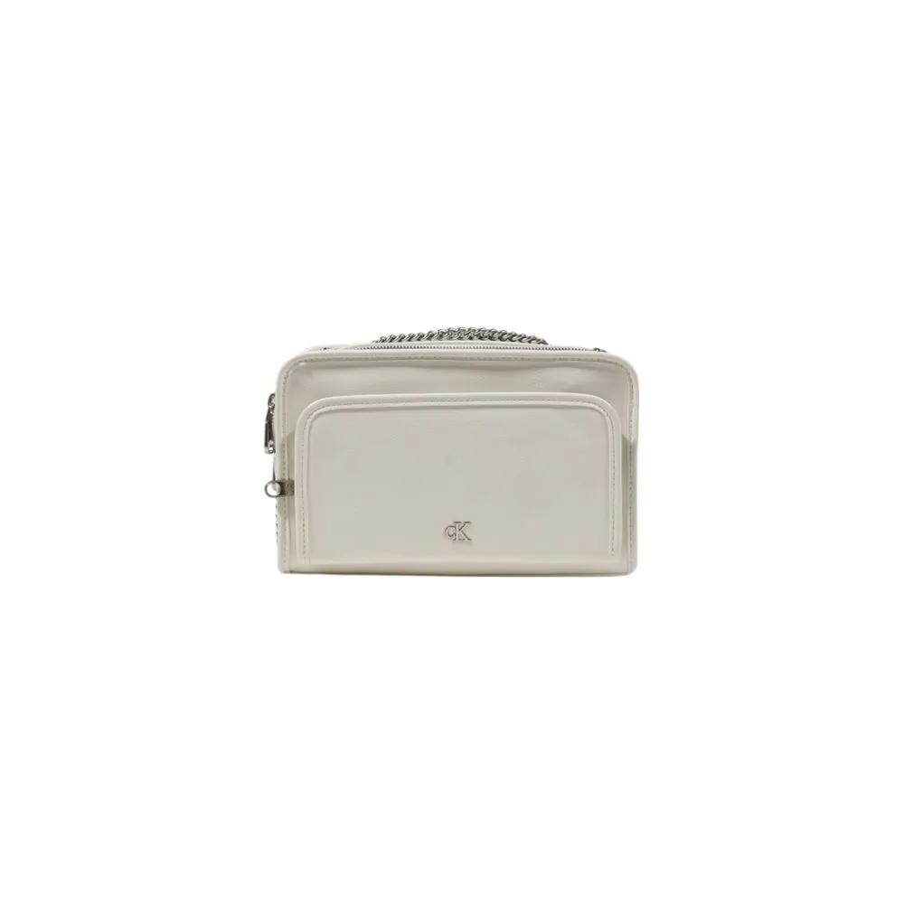Calvin Klein Women's White Recycled Polyester Handbag