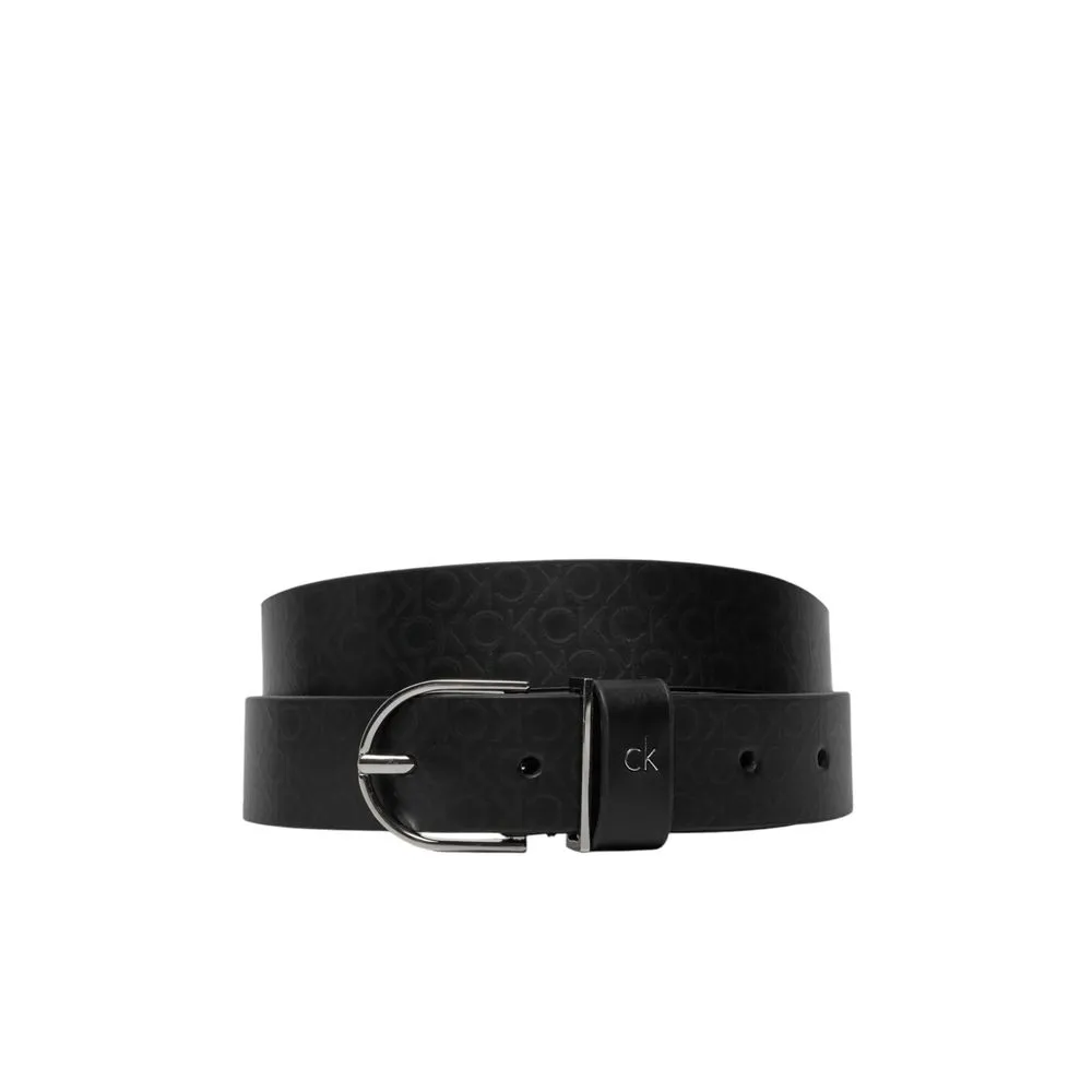 Calvin Klein Women's Black Leather Belt