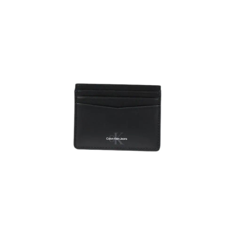 Calvin Klein Jeans Men's Black Leather Wallet