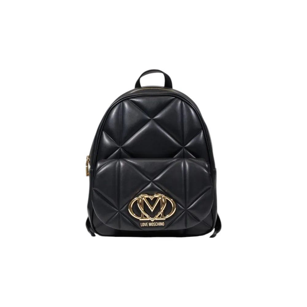 Love Moschino Women's Black Polyethylene Backpack