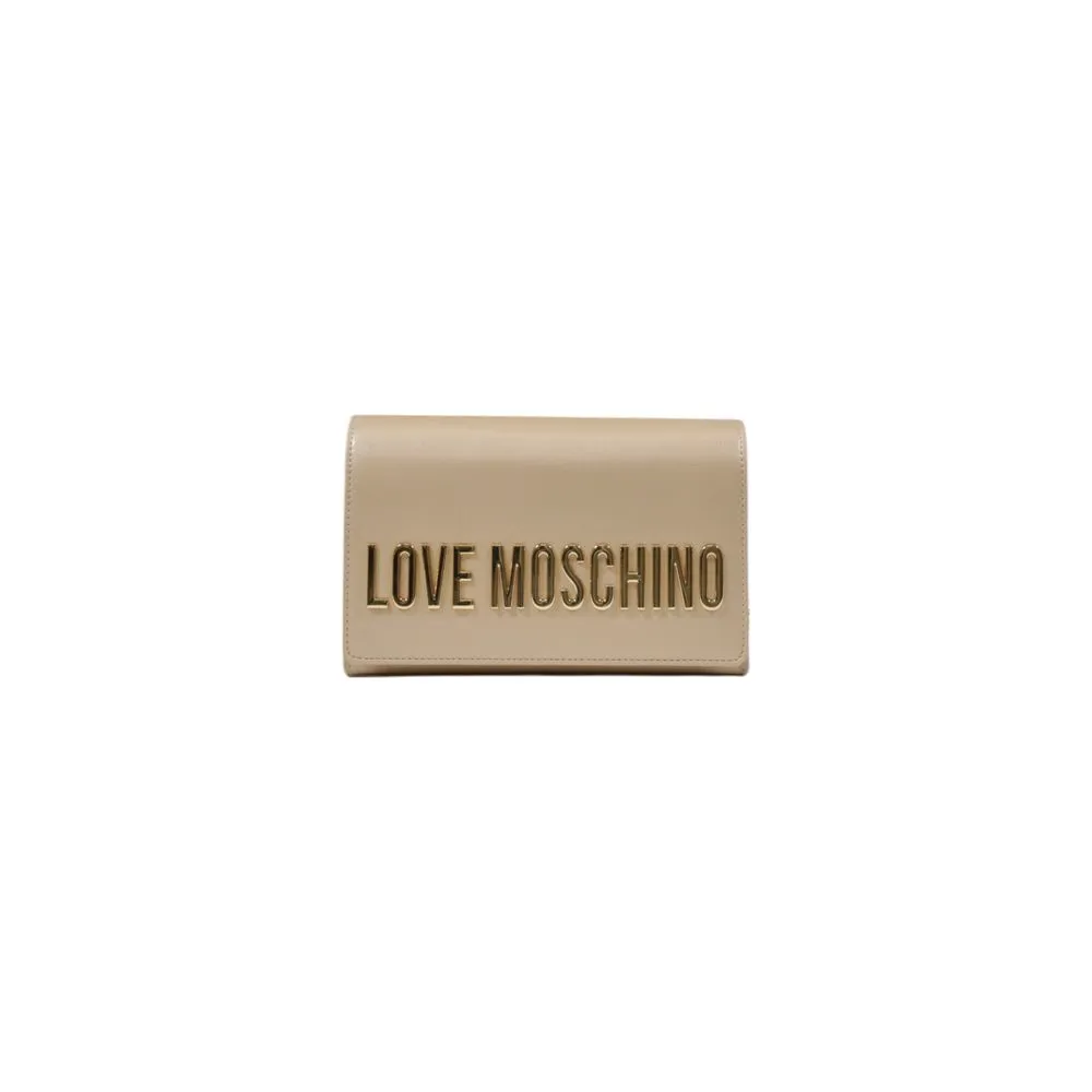 Love Moschino Women's Gold Polyethylene Handbag