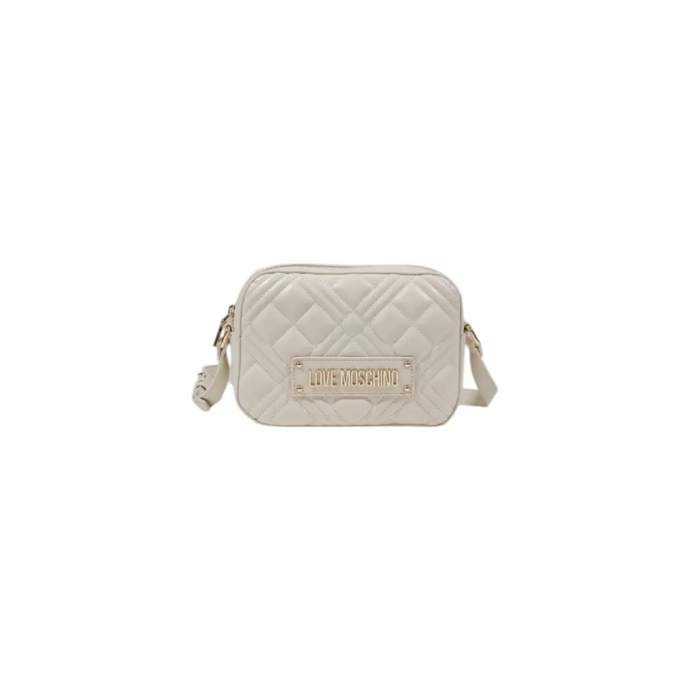 Love Moschino Women's Beige Polyethylene Handbag