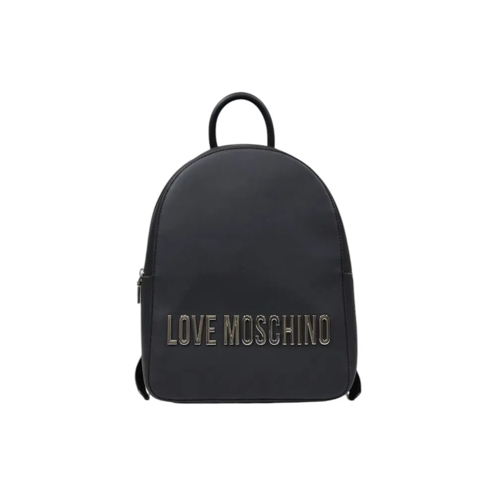Love Moschino Women's Gray Polyethylene Backpack