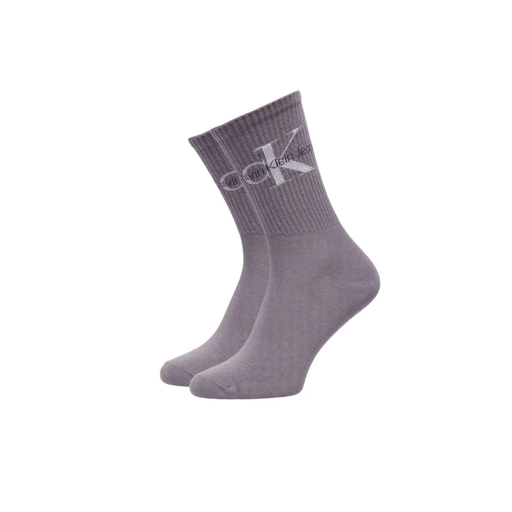 Calvin Klein Men's Purple Cotton Sock