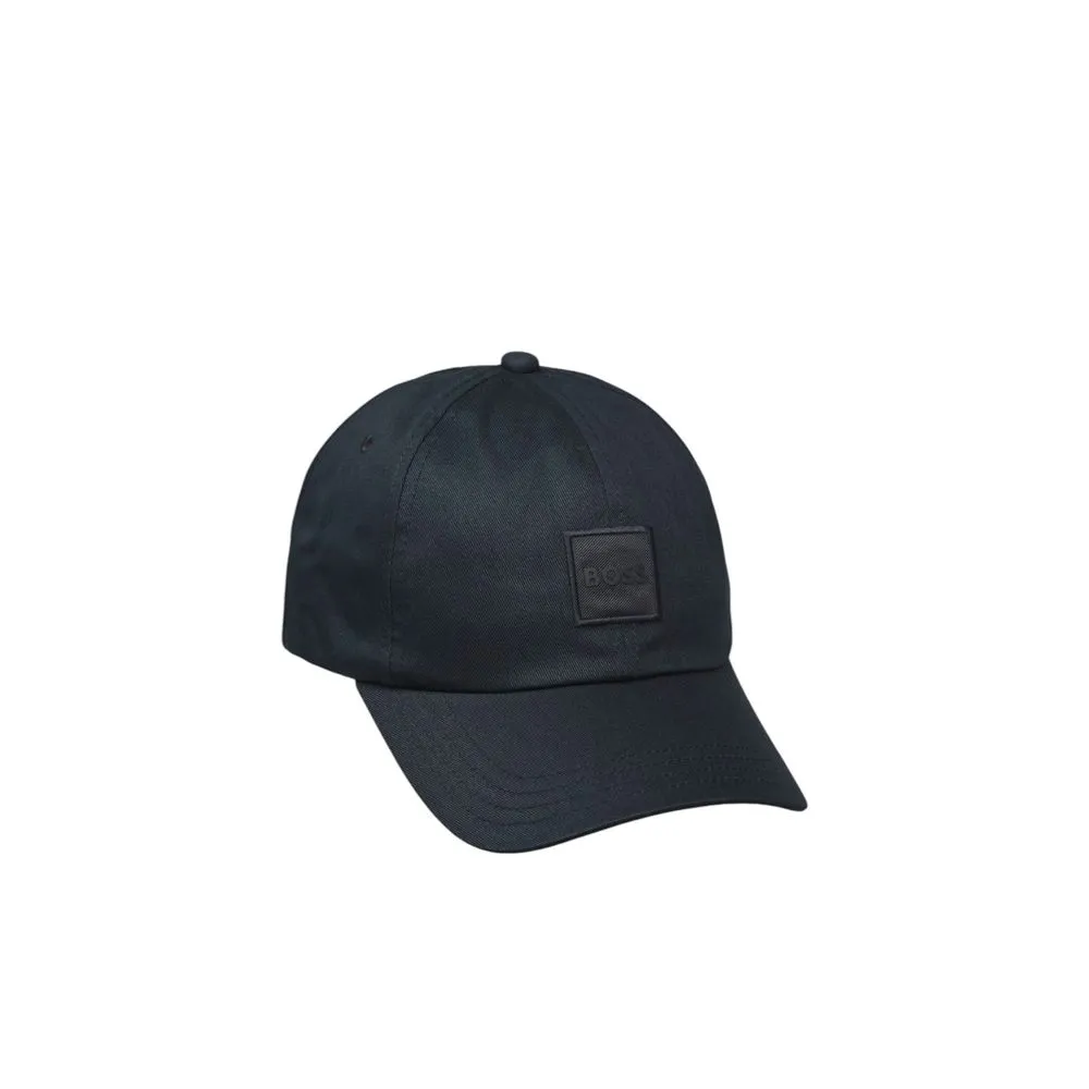 Hugo Boss Men's Blue Cotton Hats & Cap
