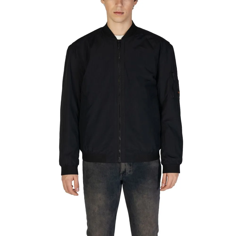 Hugo Boss Men's Black Polyamide Jacket