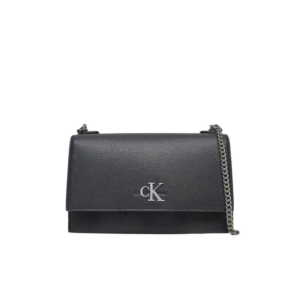 Calvin Klein Women's Black Polyethylene Handbag