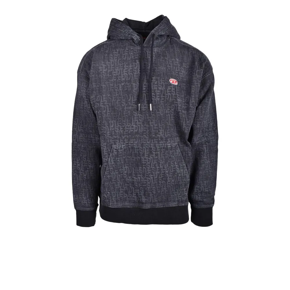 Diesel Men's Gray Cotton Sweater