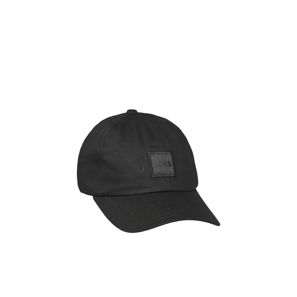 Hugo Boss Men's Black Cotton Hats & Cap