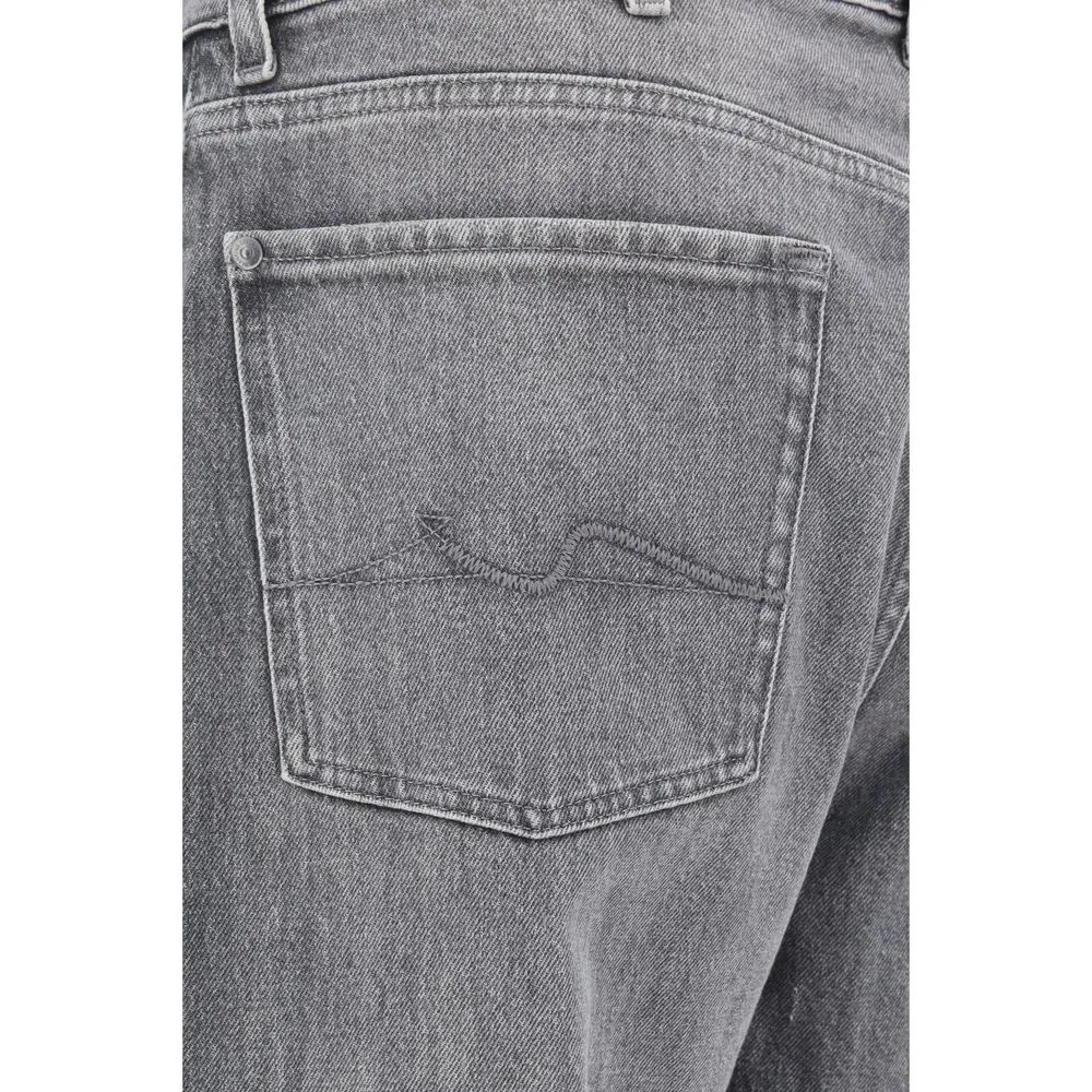 7FOR Men's Check Off Jeans