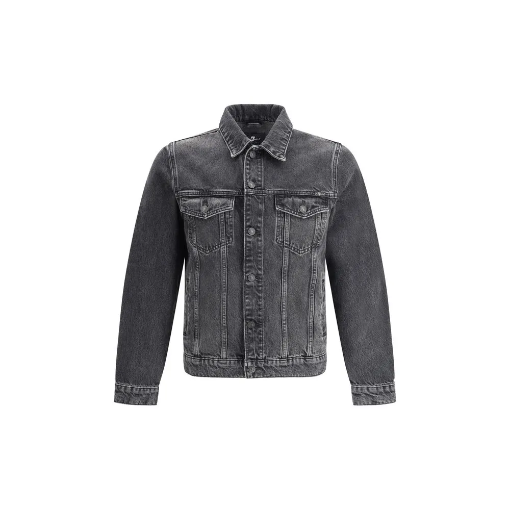 7FOR Men's Perfect Koto Denim Jacket