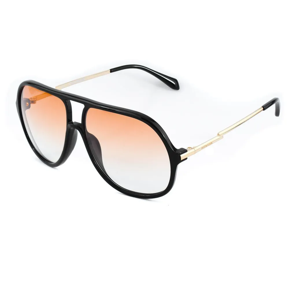 Zadig & Voltaire Unisex Black Acetate Sunglasses