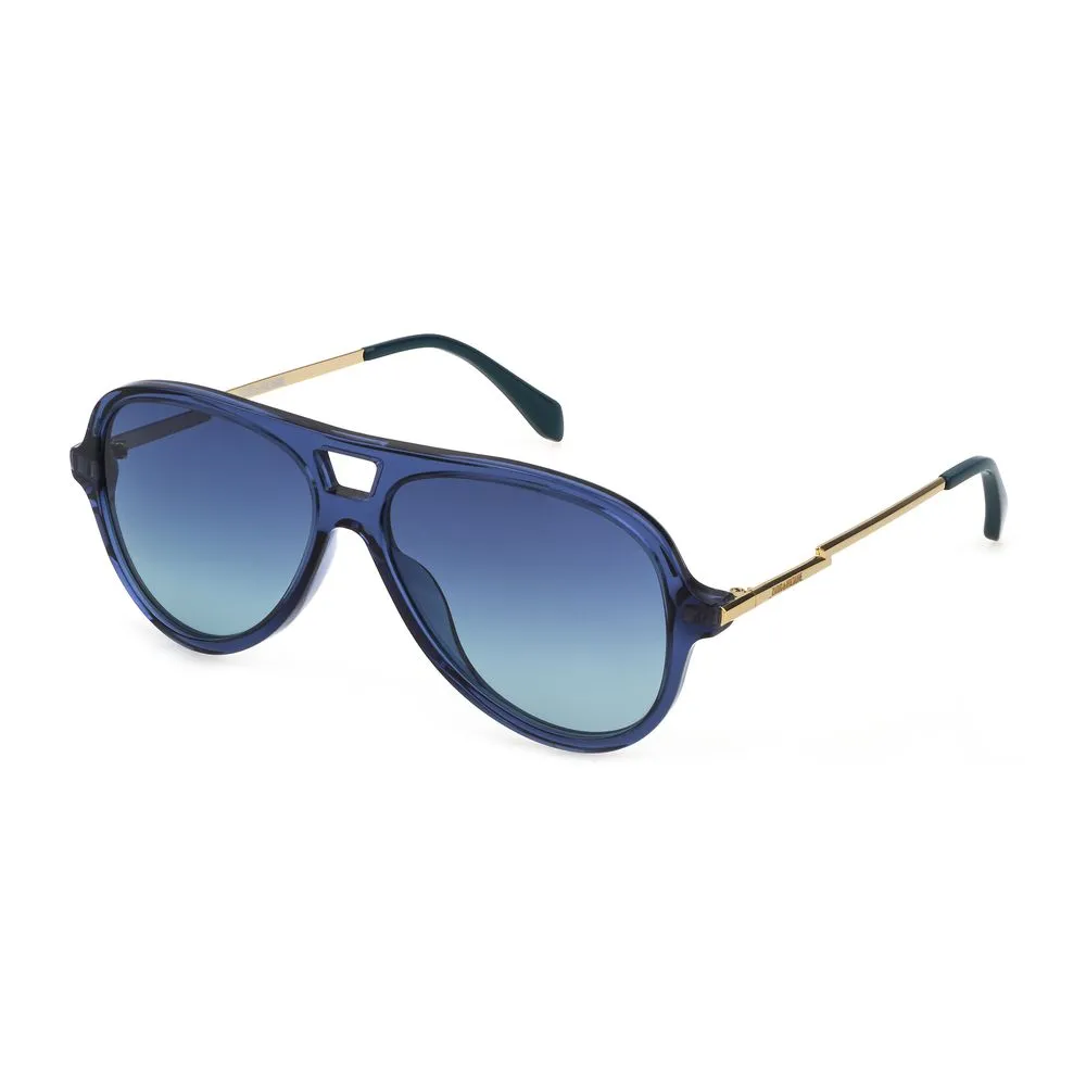 Zadig & Voltaire Women's Blue Acetate Sunglasses
