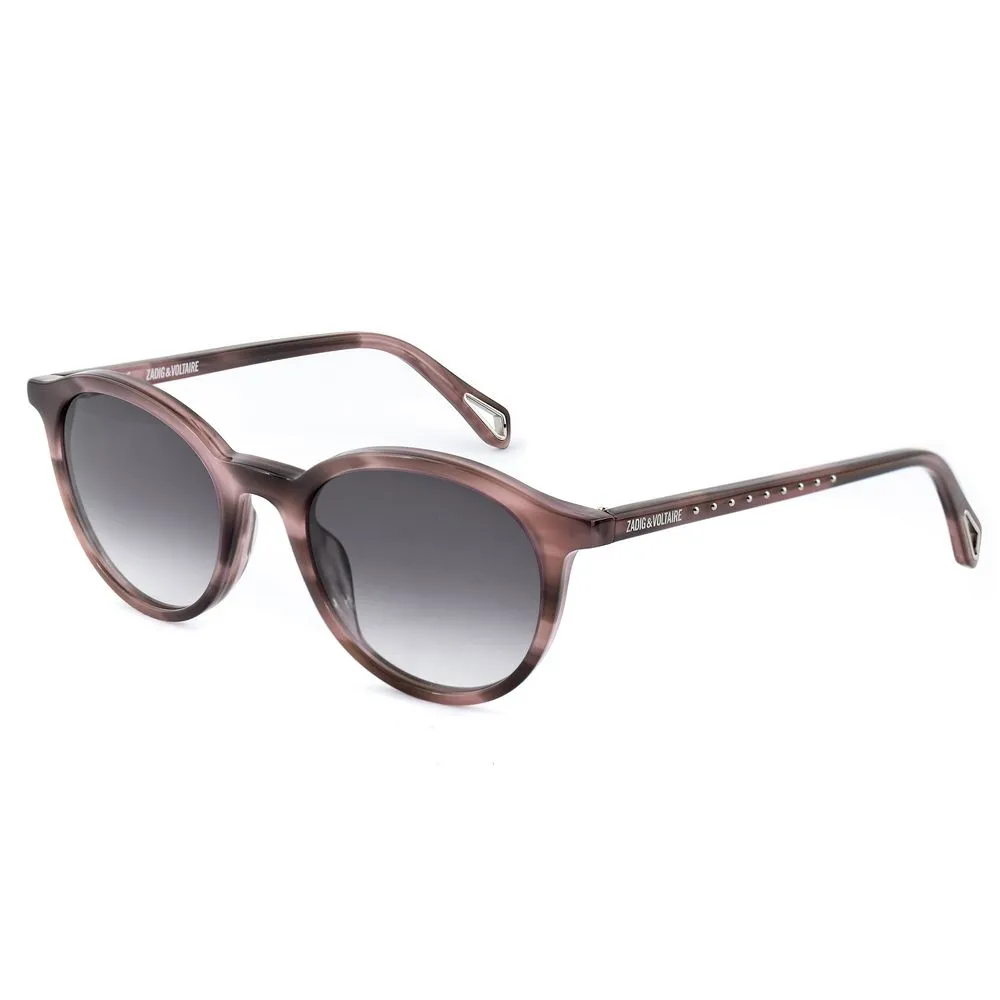 Zadig & Voltaire Women's Brown Acetate Sunglasses